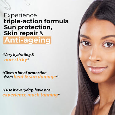 Kaya Clinic Youth Protect Sunscreen Cream SPF 50 PA++++ | UV A & UV B Protection | Lightweight | Non Sticky Sunscreen | PABA Free | All Skin Types, 50ml